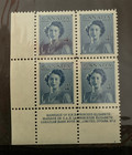 1948 Canada  276 Stamps Princess Elizabeth  4c Mog block 4 X 8    12-4