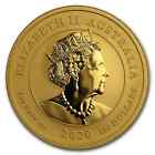 2020 Australia 1 Oz Gold Double Dragon Bu