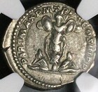 202 Ngc Ch Vf Septimius Severus Roman Empire Denarius Captives Trophy  25020202c