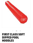 Wow Dipped Foam Pool Noodle - Red