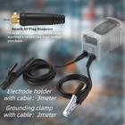 Electrode Holder Set With Cable   Ground Clamp 300a Stick Welding   300a