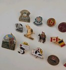 Lot Of 18 Vintage Canadian Canada Lapel Pin Lot