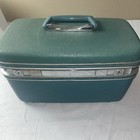 Vintage Samsonite Silhouette Train Case 1950 60s Complete With Key 
