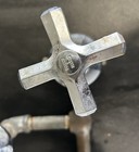 Vintage Art Deco 1930s 40s Wall Mount Sink Faucet Hot Cold Republic