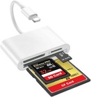 For Iphone 7-14 Sd cf tf Card Reader Cf Adapter Trail Game Camera Viewer