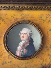 19th C France King Louis Xvi Signed Painting Revolution Robespierre Bastille