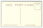 Boston Ma George Washington Museum Of Fine Arts White Border Postcard