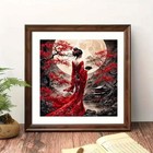 Diamond Art Kits For Adults  Oriental Lady   Moon 5d Diamondpainting Kits For Be
