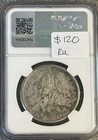 1909-s Philippines Usa Silver Peso Ngc Genuine Manila Bay War Salvage Label