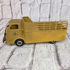 Vintage Aracde 1937 Yellow International Stake Truck Cast Iron Collectible Rare