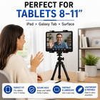 Tablet Tripod Mount Clamp Holder For Apple Ipad Air Mini Samsung 7-10  Tablets