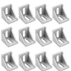 T Slot Aluminum Angle Corner Bracket 2 Hole Hardware For 3030 Aluminum Extrusion