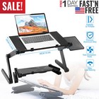 Aluminum Foldable Notebook Laptop Desk Table Stand Sofa Bed Tray W mouse Board