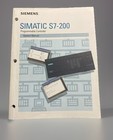 Siemens S7-200 Programmable Controller Original System Manual Edition 1  W  Exer