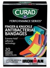 Curad Performance Series Ironman Antibacterial Bandages  20 Count  pack Of 1  