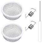 2 Pieces Flying Insect Screen Rv Furnace Vent Cover Rv Water Heater Vent Cover