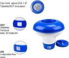 Heavy Duty 7  Pool Floating Chemical Dispenser Floater For 3  Chlorine Tablets