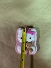 Vintage Sanrio Hello Kitty Compact Mirror W  Comb Teddy Bare Pink 2006 Y2k Rare