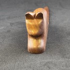 Vintage Norwegian Wood Carved Cat Letter Opener   Desk Decor 9   x2    Mcm