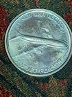 Vintage 1959 American Airlines Medallion 707 Memorabilia In The Original Box