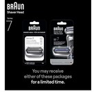 Braun Series 7 Electric Shaver Replacement Head  74s  Blade Cutter Silver