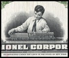 1951 New York  The Lionel Corporation  model Trains  - 100 Shares