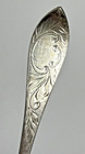 6 Antique Carl Riis 830 Silver 5 5 8  Spoons Total Weight 90 Grams Scandinavia