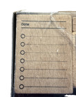 Spritz Habit Tracker Wood Stamp Set 5pc Planner Journal Stamps Ink Pad New