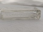 Slothower s Liniment Oil Medicine Bottle Clear Glass Harrisburg Pa