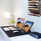 Wall File Organizer Holder Mesh Hanging Paper Document Holder vertical 5