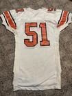 Oklahoma State Cowboys Game Worn Football Jersey  51 Russell Sz 50 1990   s