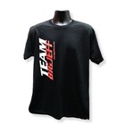 B2 Audio 100  Cotton T-shirt Riot Guy Black Tee With Team Big Jeff Logo