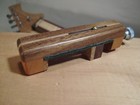 Mountain Dulcimer Capo - Walnut And Cherry W  Maple Stripe  Made In The U s a 