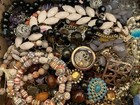 13 5lbs  Huge Lot Vintage   Mod Jewelry Junk Drawer Craft Harvest