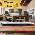 Rms Lusitania Model Ship 1 Ft Long By Titanictoyco - Titanic Toys For Kids