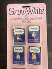 Snow White And 7 Dwarfs Complete Collector Series Set 8 Pins Vintage New