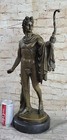 Apollo God Of Sun W  Bow Greek Mythology Statue Bronze Semi Nude Sale Figurine