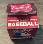 Mlb Official American League Ball Rawlings Baseball Bobby Brown President W box