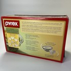 Sealed 2007 Pyrex Glass Prepware 13 Piece Set - Mixing Bowls measuring Cups Etc 