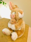 Mom And Me Bunny Plush By Russ Berrie - Brand New Nwt Super Rare Collectible Vtg