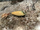 Vintage Heddon 450 Bucktail Minnow Fishing Lure Antique Tackle Box Bait Bass 