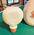 Vtg Old Fitzgerald Thomas Jefferson s Monticello Empty Bourbon Decanter Bottle