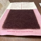 Vintage 1962 Scotch-brite 3m Advertising Brochure Lot W  Pad Sample Mid Century