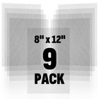 9 Pack 304 Stainless Steel Mesh Screen  8   X 12   20 Mesh Wire Screen Mesh     