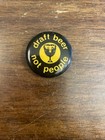Vintage Pin Pinback Button   Draft Beer Not People 