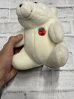 Vintage Always Coca-cola 1993 Polar Bear Plush 7    White Stuffed Animal Vtg Toy