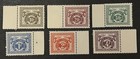 Travelstamps  Belgian Congo Postage Due Stamps Scott   J13-j18 Mint Mnh Og