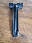 Vintage Cast Iron 2 Pc Shoe Cobbler Stand Shoe Form   3