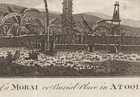 1789 Bankes Engraving  Outside Of A Morai  Burial Place In Atooi   Kauai  hawaii