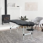 Massage Table Portable Massage Bed Aluminium 3 Folding Lash Bed Spa Bed Table